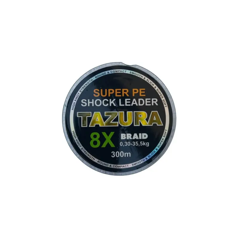 SHOCK LEADER 8 BRAID TAZURA300m Preferatul clienților