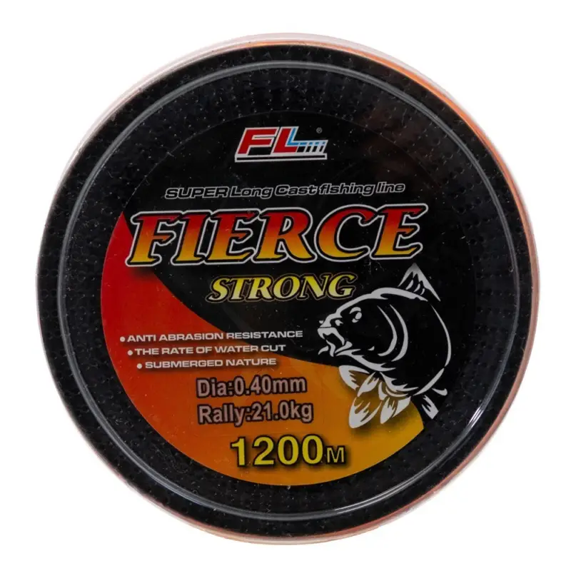 Livrare gratuită MONOFILAMENT PORTOCALIU FLUO FIERCE STRONGFL 1200m
