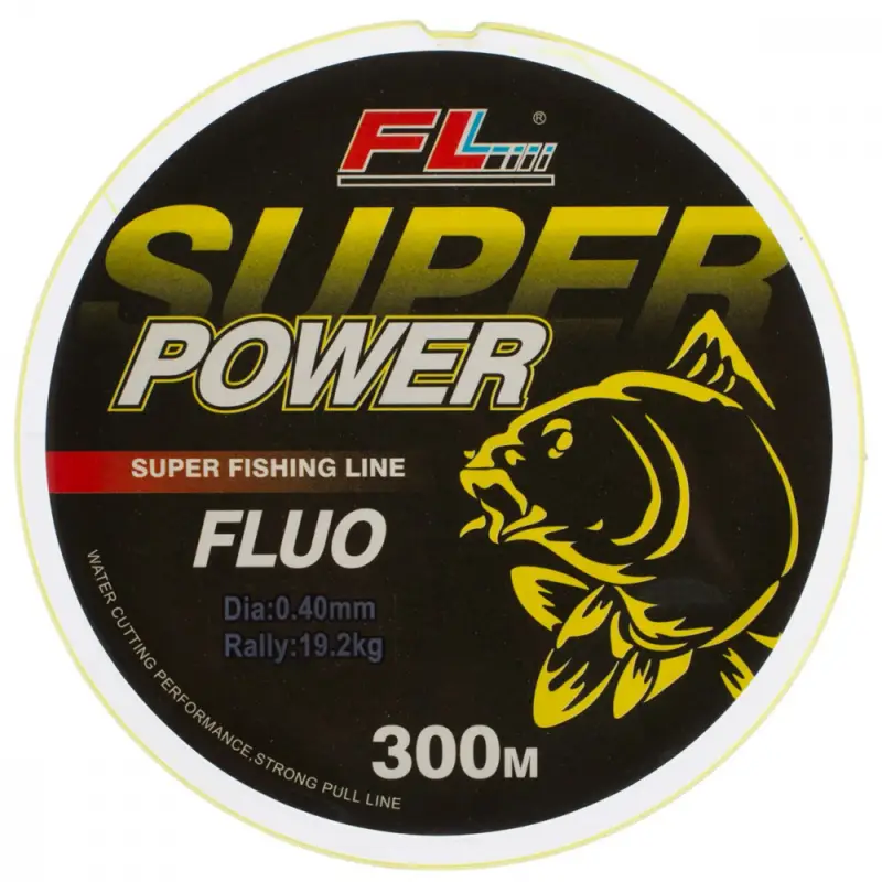 Calitate înaltă MONOFILAMENT GALBEN FLUO SUPER POWER FL 300m